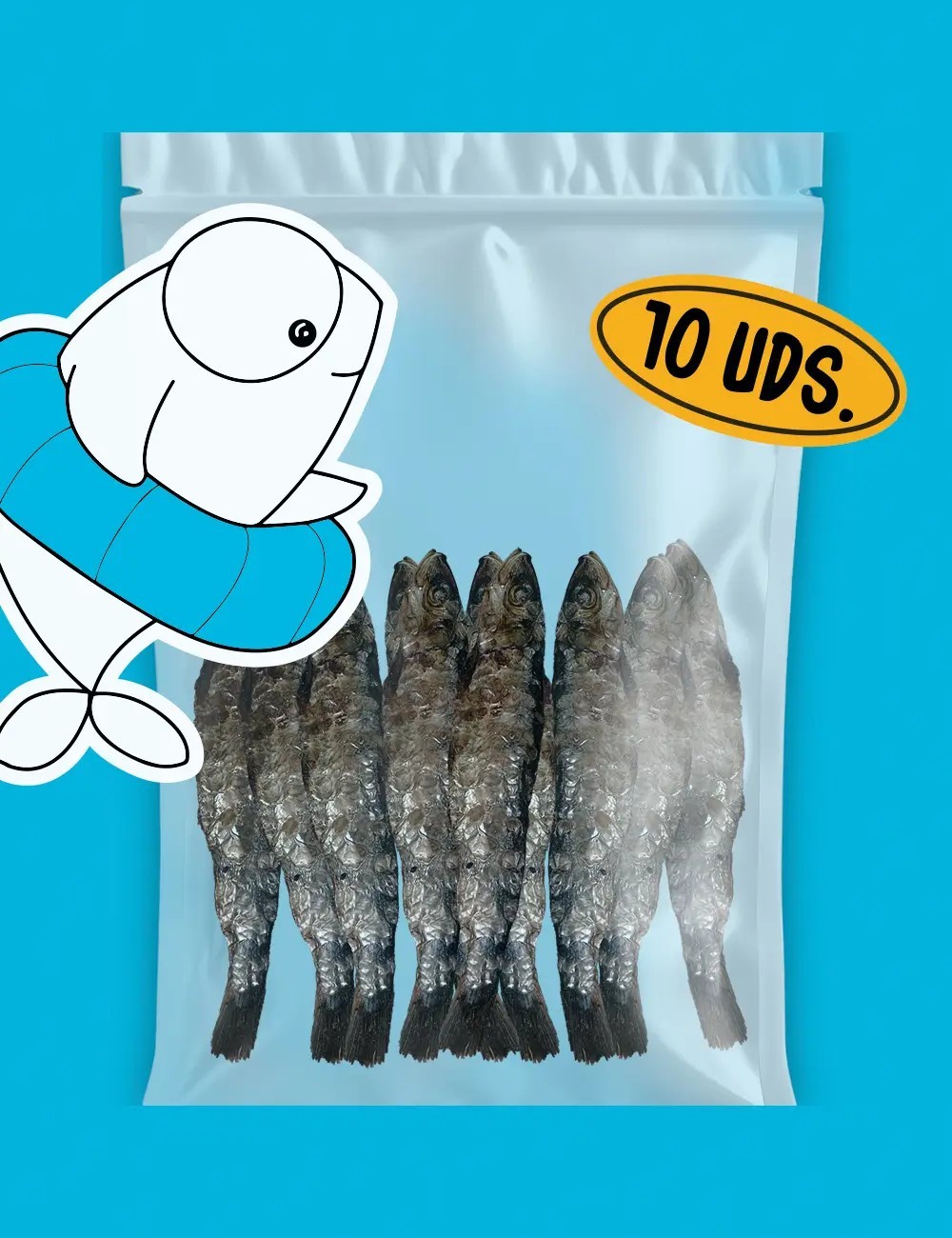 Snack Boquerón  -Snacks Deshidratados para Perros y Gatos