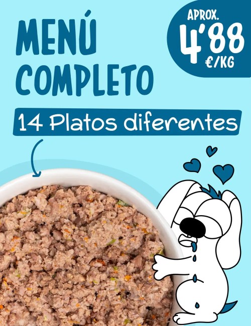 Menú Completo COCINADO 5kg