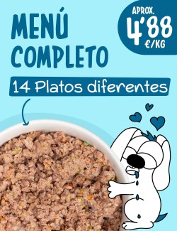 Menú Completo COCINADO 5kg