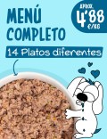 Menú Completo COCINADO 5kg
