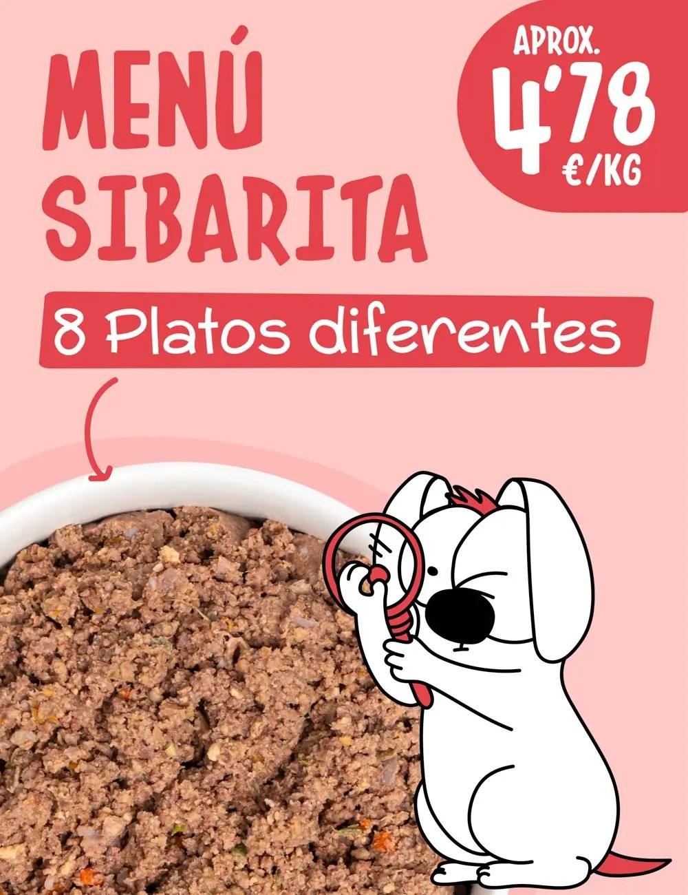 Menú Sibarita COCINADO 5kg