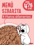 Menú Sibarita COCINADO 5kg