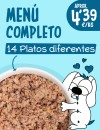 Menú Completo COCINADO 10-15kg