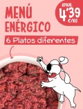 Menú Enérgico CRUDO 10-15kg