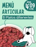 Menú Articular CRUDO 10-15kg