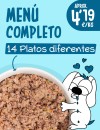 Menú Completo COCINADO 15kg