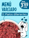Menú Variado CRUDO 15kg