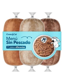 Menú Sin Pescado COCINADO 5kg
