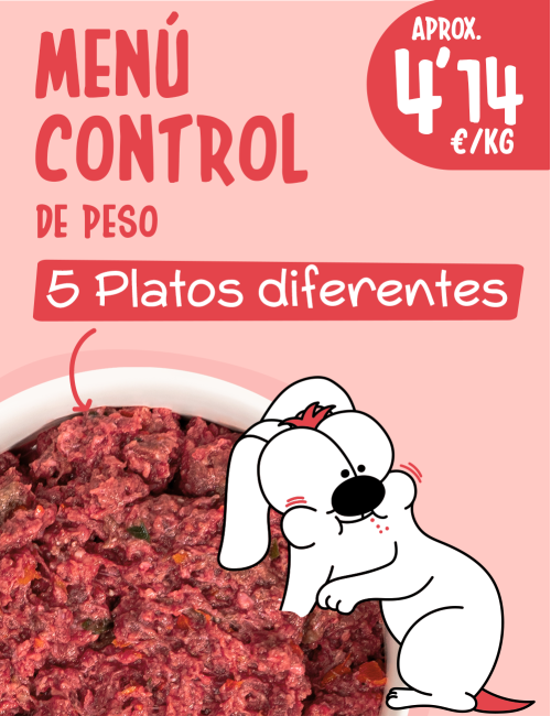 Menú Control de Peso CRUDO 10-15kg