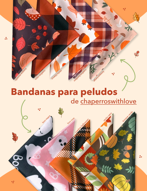 BANDANA PEQUEÑA PARA PELUDOS