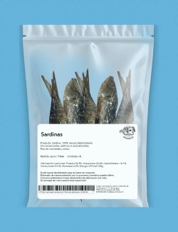 Snack Sardina - Snacks Deshidratados para Perros y Gatos